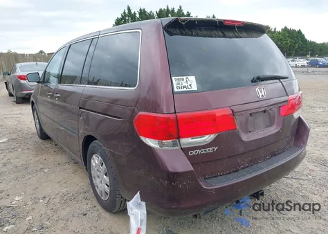 2008 Honda Odyssey Lx z USA, uszkodzony, nr VIN 5FNRL38208B103308